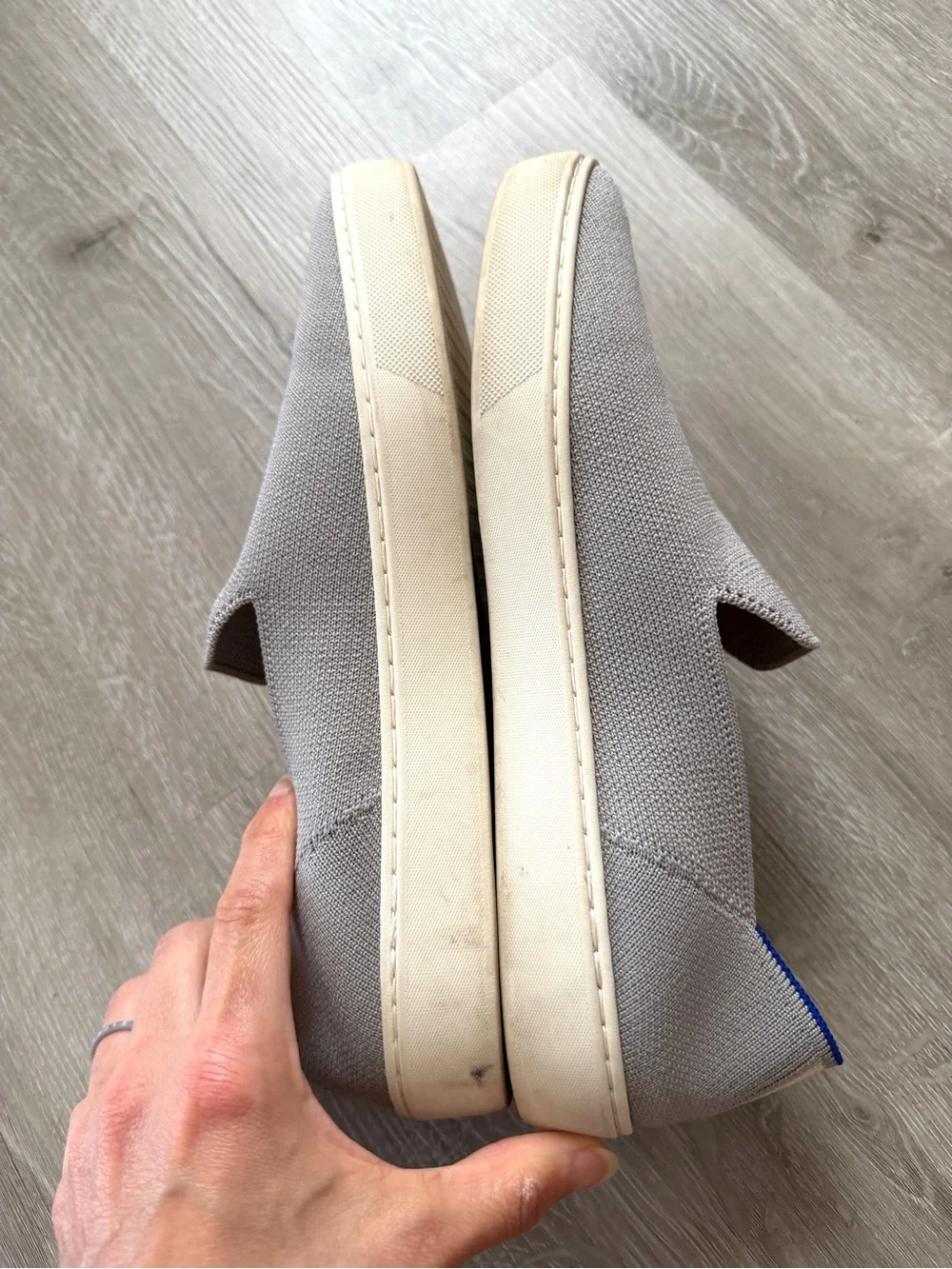 ROTHY’S Gray Sneaker Loafers 10